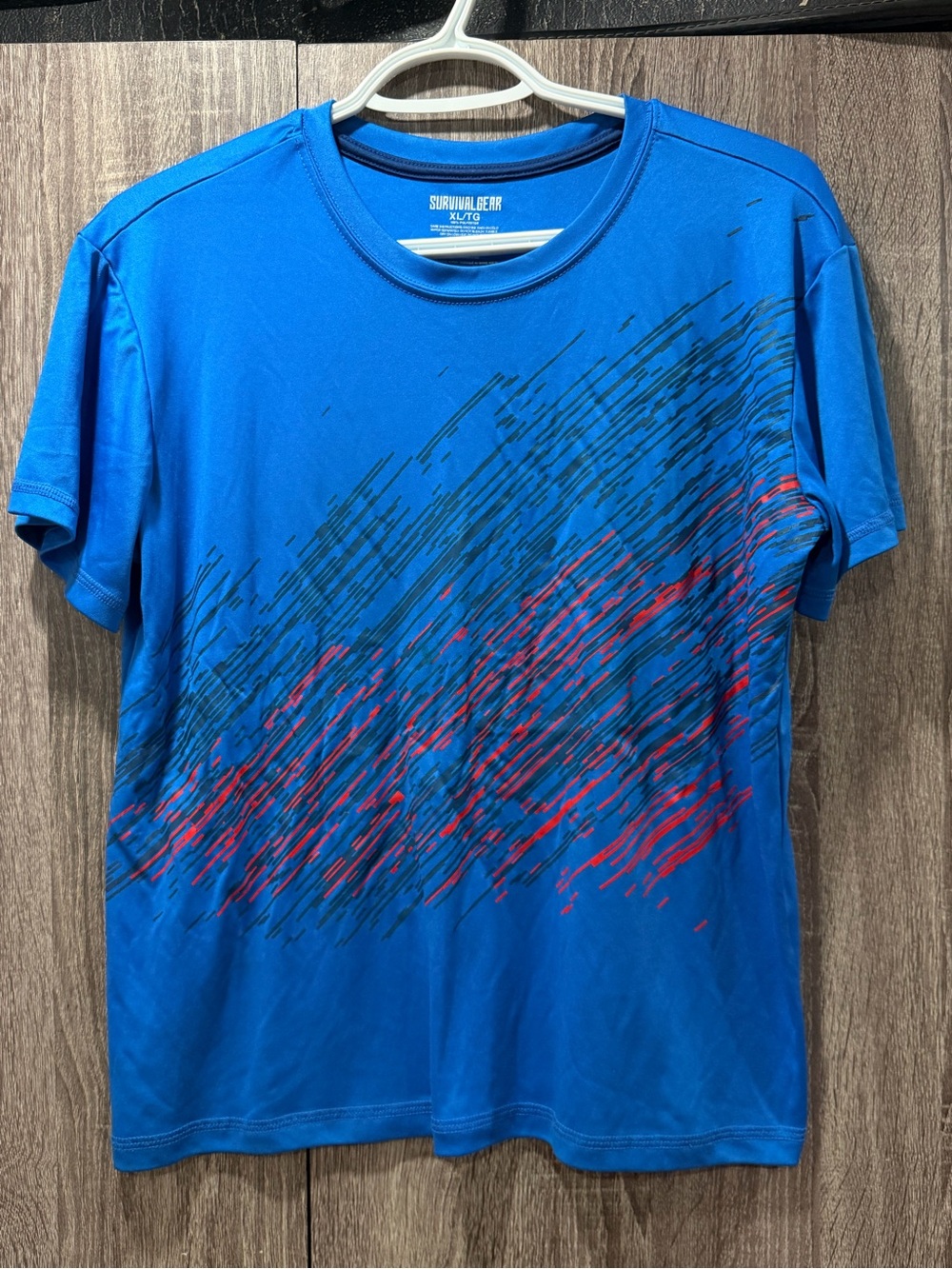 Youth Blue Short-Sleeve Graphic Tee